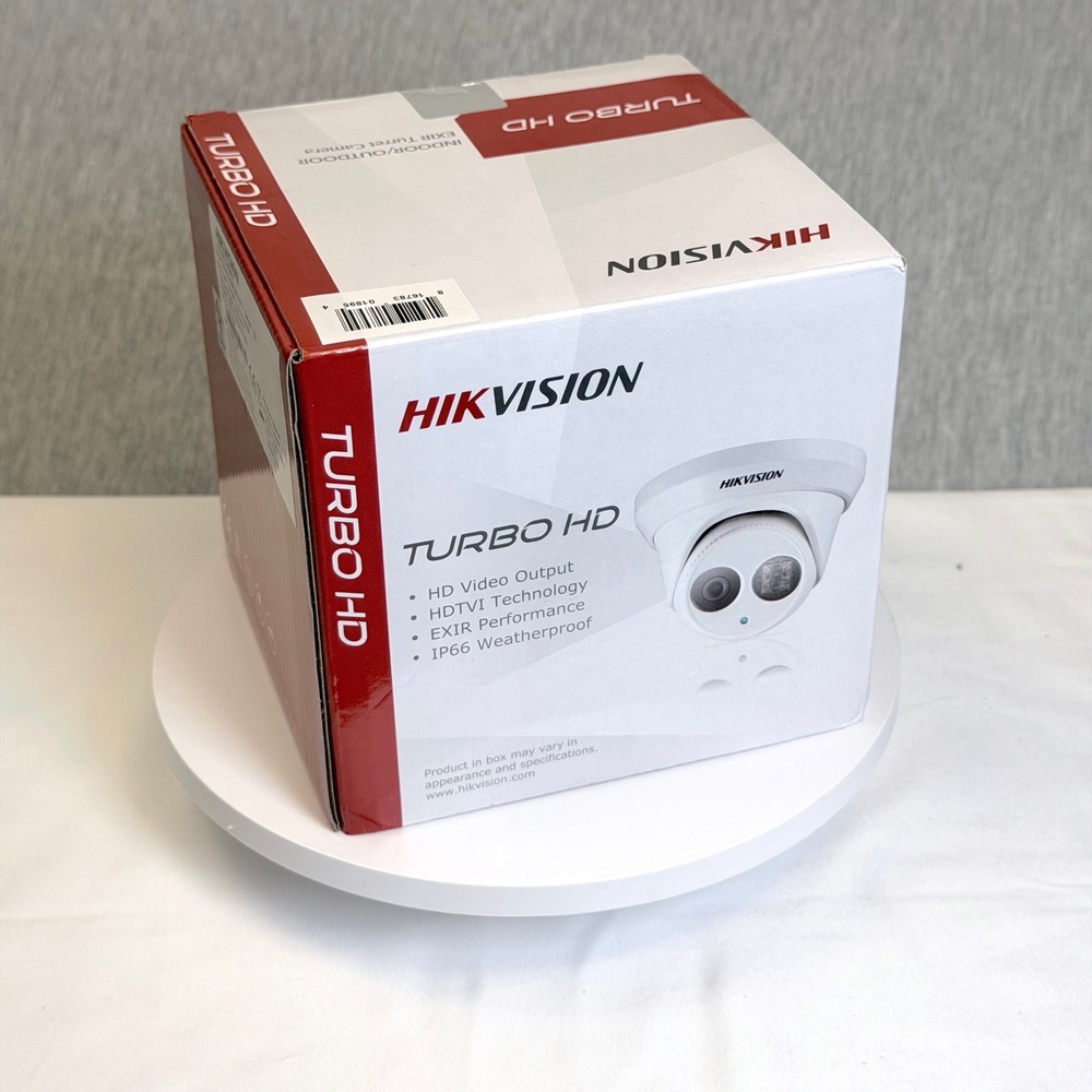 Hikvision Turbo HD EXIR Turret Camera 720p 8mm IP66 DS-2CE56C5T-IT1 White